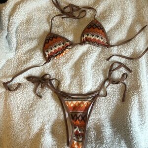NEVER WORN boho bikini